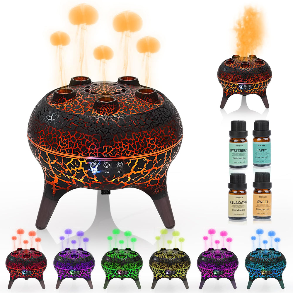 BOHOFAM diffuser 250ml capacity for long-lasting fragrance