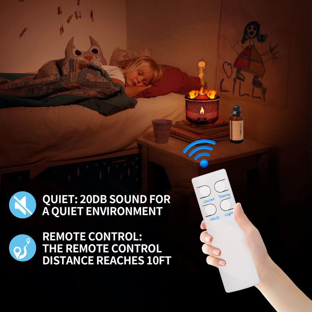BOHOFAM diffuser auto shutdown ensures safe, hands-off use.