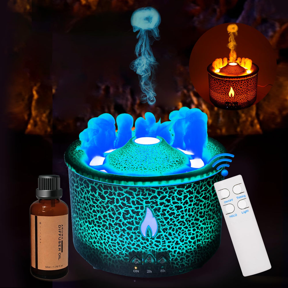 BOHOFAM diffuser shell aesthetic with subtle crack design adds style.