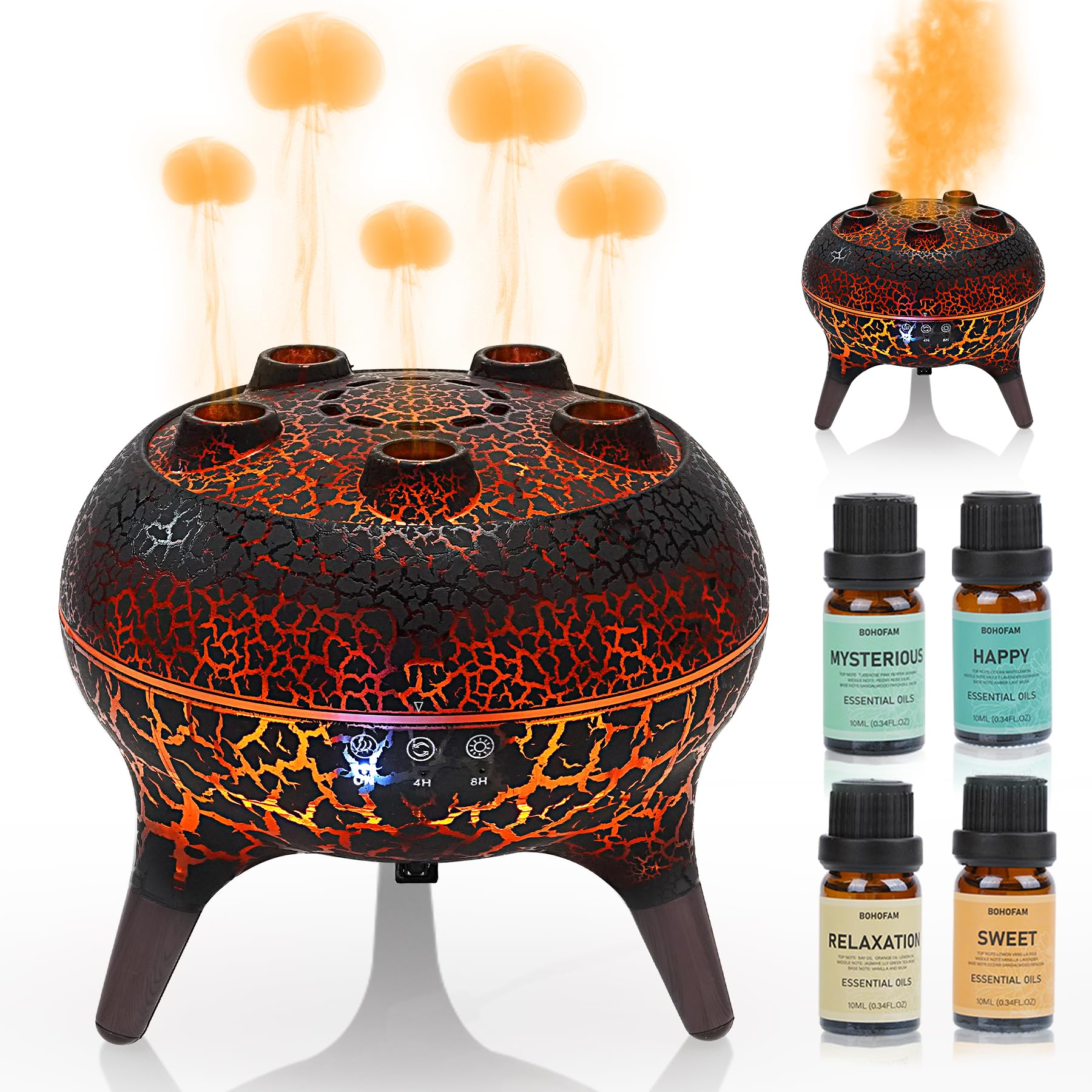 BOHOFAM hotel oil set included for spa-like scents