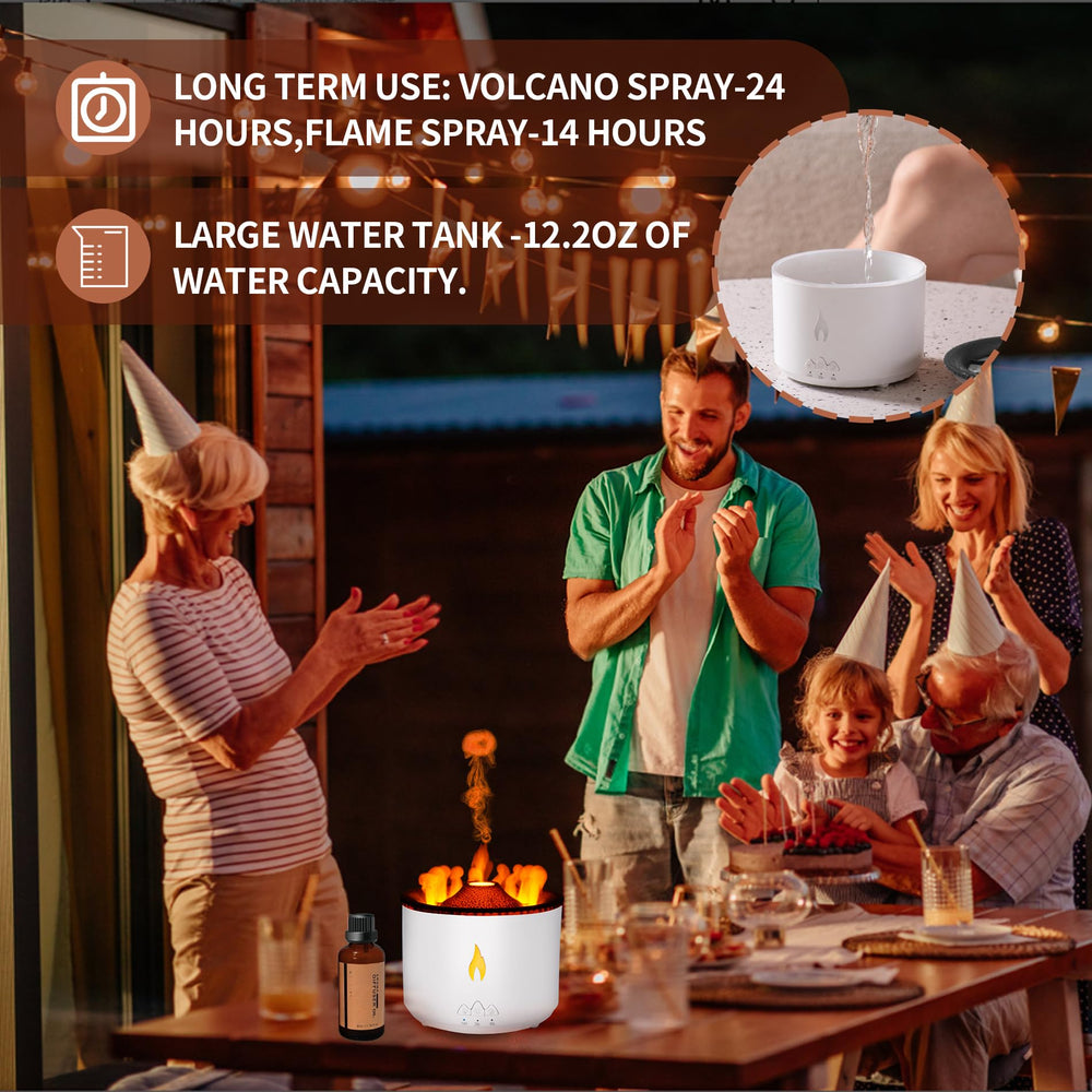 BOHOFAM two-color light display adds visual ambiance during use
