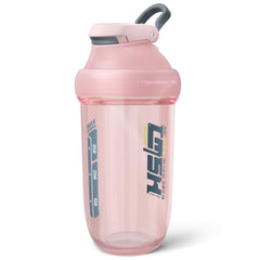 boieioe 21oz protein shaker bottle with pink color for smooth blends on the go