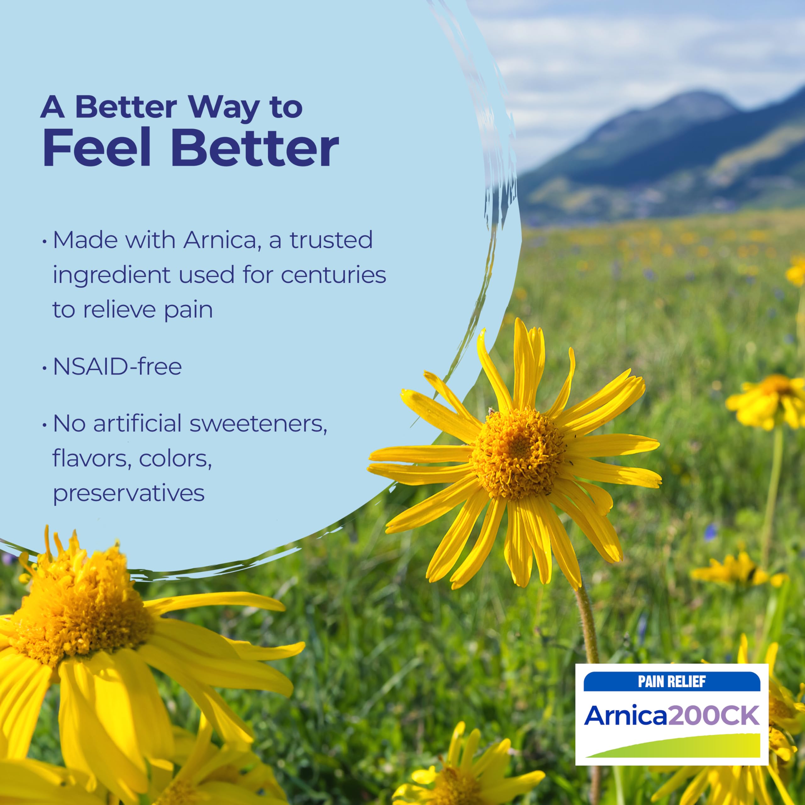 Boiron Arnica 200CK targets bruises and swelling for comfort.