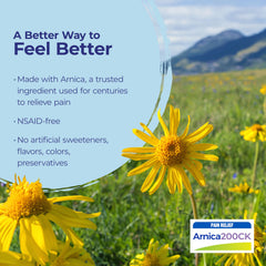 Boiron Arnica 200CK targets bruises and swelling for comfort.
