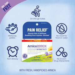 Boiron Arnica 200CK eases muscle pain and stiffness after activity.