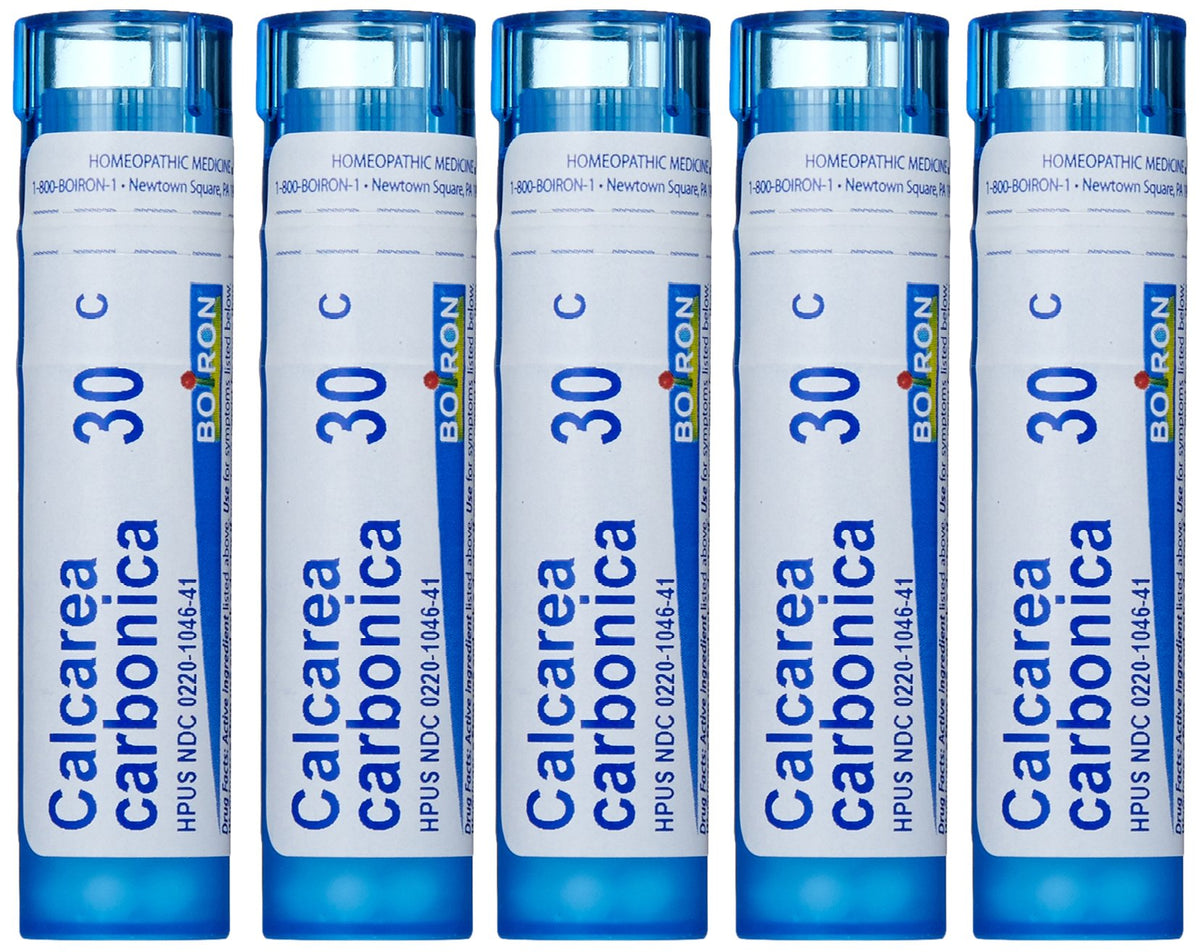Boiron Calcarea Carbonica 30C pellets in tubes for gentle daily support