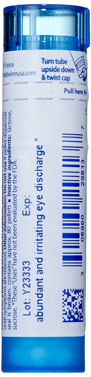 Boiron Euphrasia 30C packaging front showing compact homeopathic remedy.