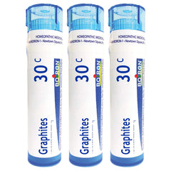 Boiron Graphites 30C pellets pack for convenient scar care and lasting supply.