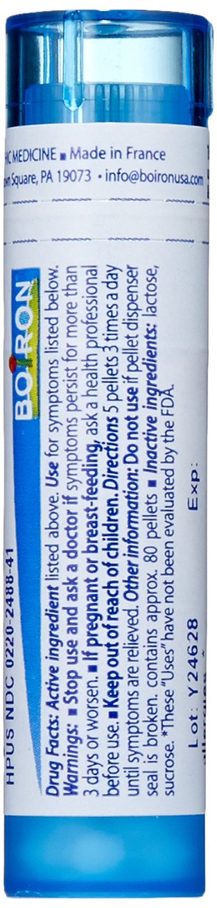 Boiron Histaminum Hydrochloricum 30C pellets dissolve quickly