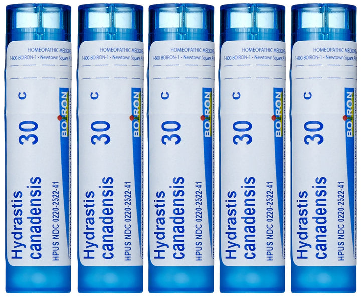 Boiron Hydratis Canadensis 30C tube front view for postnasal drip support