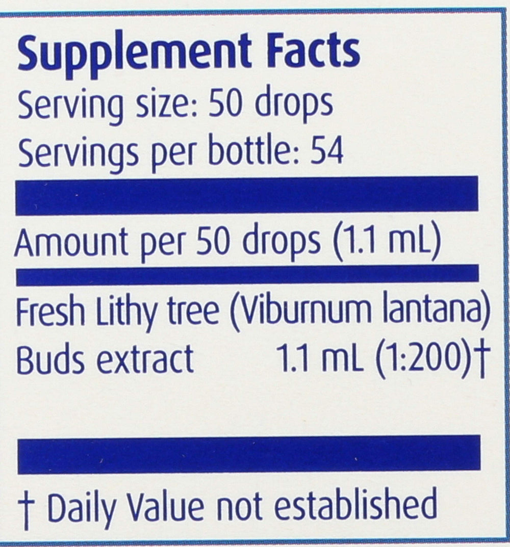 Boiron Lithy Tree bottle with drops for on the go supplementation.