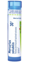 Boiron Mercurius Solubilis 30C tube pack of 5 with 80 pellets for on-the-go use