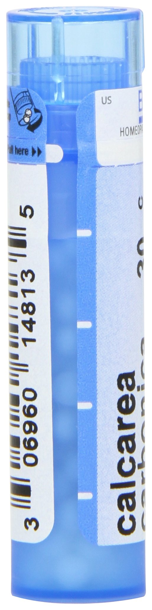 Boiron Calcarea Carbonica blister pack highlighting pellet form