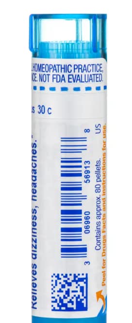 Boiron Phosphorus 30C pellets shown for on-the-go dosing with a compact tube.