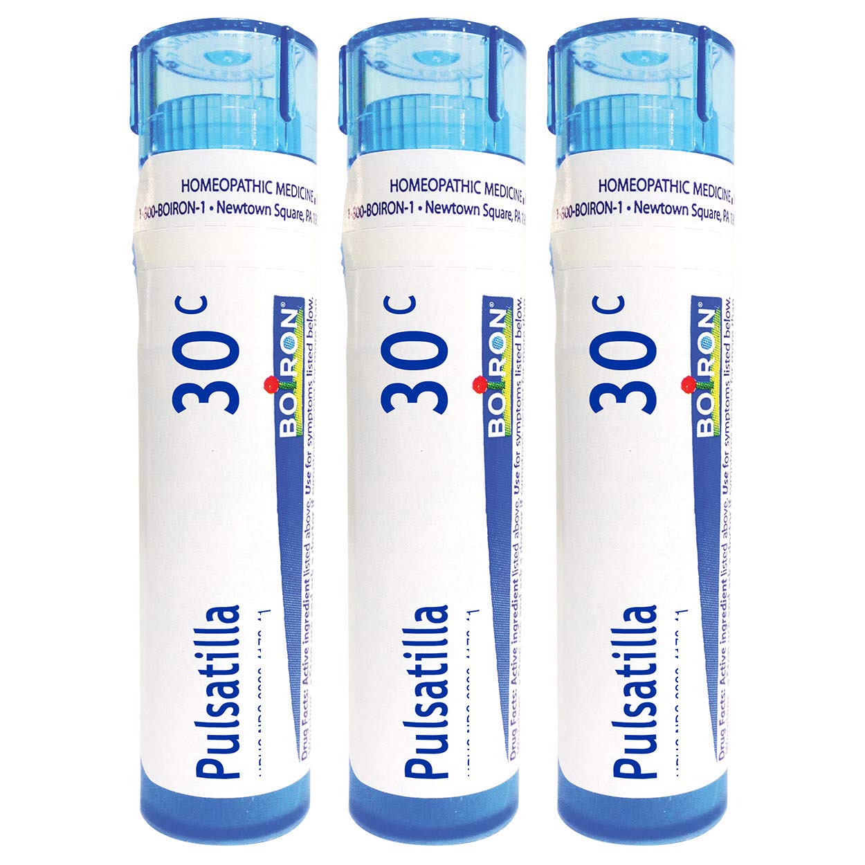 Boiron Pulsatilla pellets on the go for quick relief
