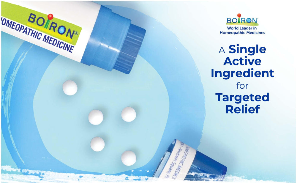 Targeted support for cough and nasal symptoms with Sambucus 6C.