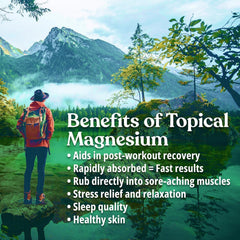 Bolton's Naturals Unscented Magnesium Chloride Balm ingredients featuring coconut oil and shea butter for skin nourishment