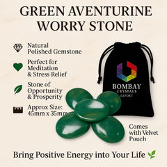 Bombay Crystals Export heart chakra focus with green jade during meditation.