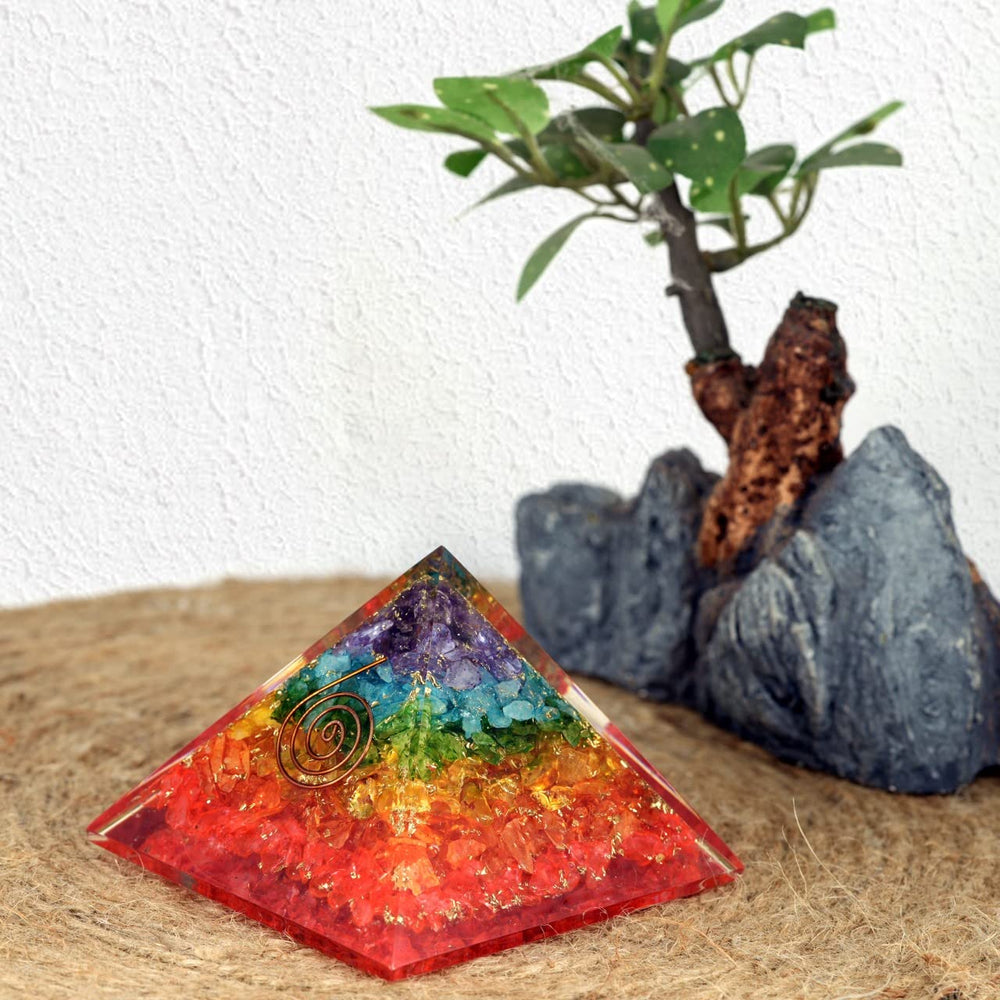 BOMBAY CRYSTALS EXPORT Orgone energy tool for Reiki sessions and calm focus.