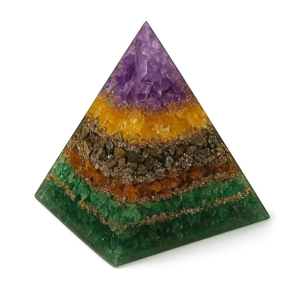 Bombay Crystals Money Magnet Pyramid gift packaging suitable for crystal lovers.