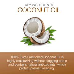 Bon Vital' Coconut Gel provides skin hydration and nourishes dry skin during full-body use.
