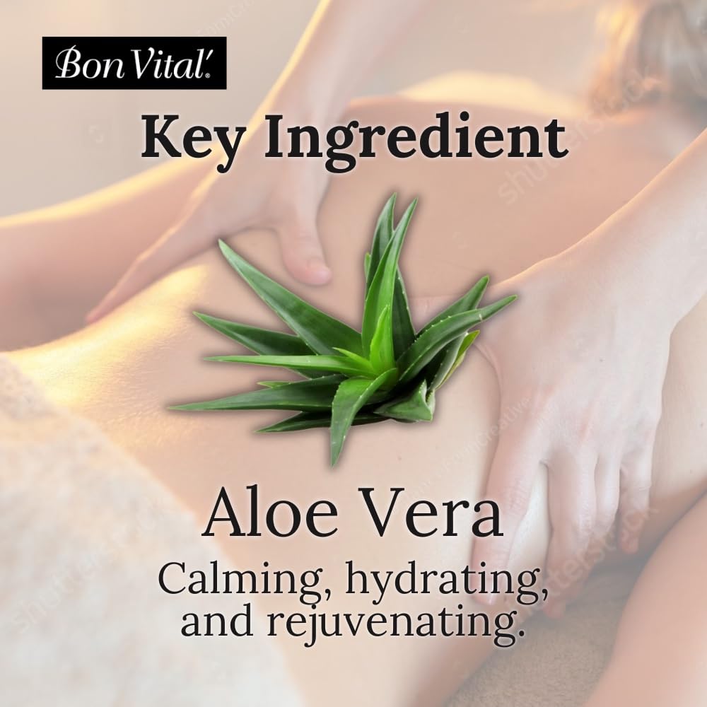 Bon Vital' Original Massage Creme blends well with essential oils for aromatherapy massage benefits.