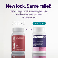 Bonafide Silvessa hair serum bottle highlights targeted scalp nourishment