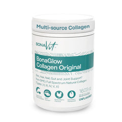 Bonavit Multi Collagen Peptides bottle pour for easy daily dosing