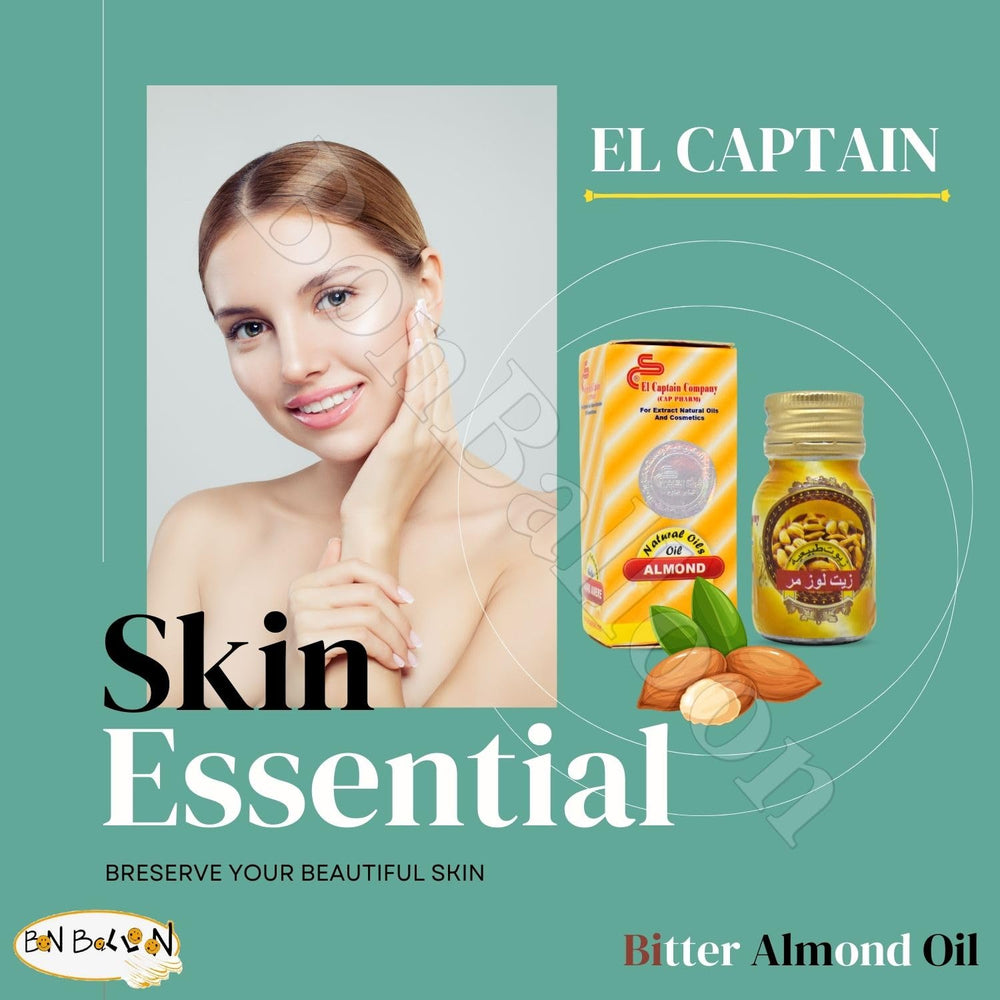 Elcaptain Almond Oil for nails and cuticle conditioning.