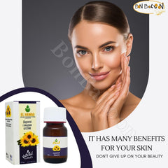 BonBalloon glycerin oil body skin hydration with a soft glow