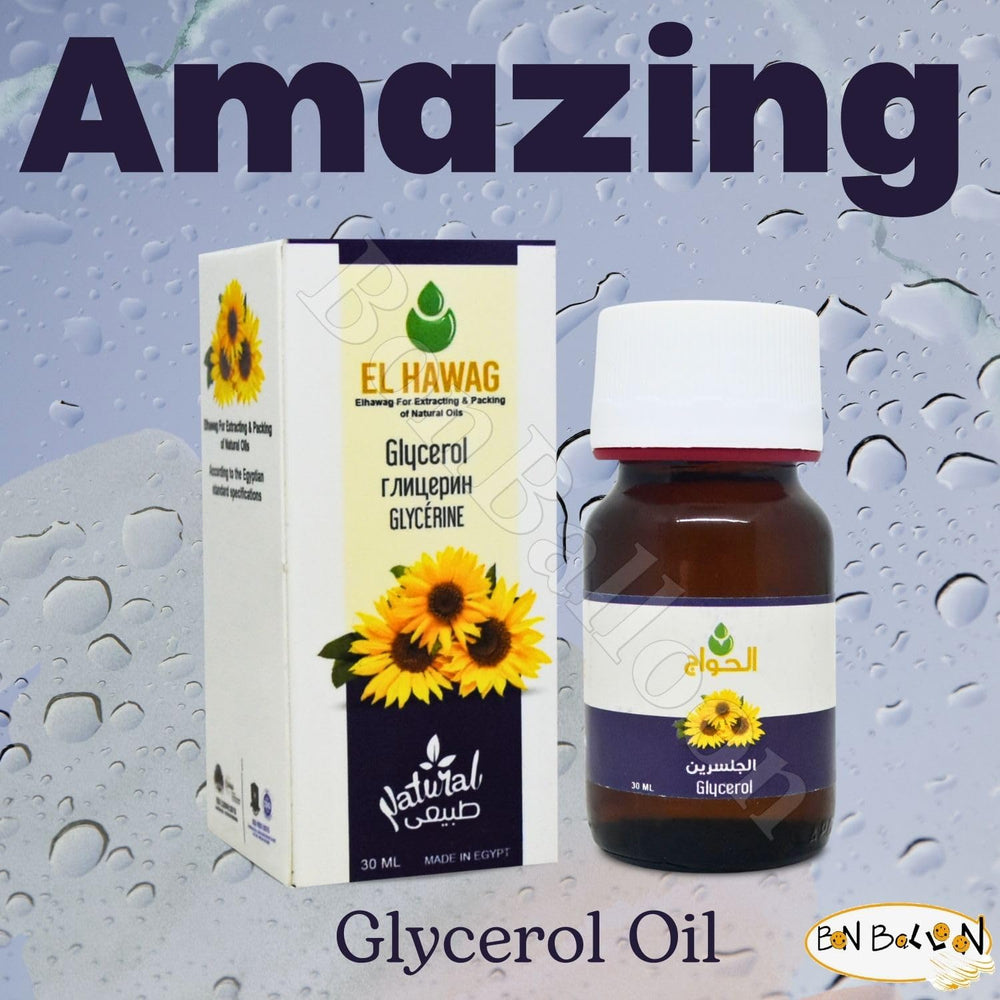 BonBalloon glycerin oil pack 1oz compact bottle for on-the-go care