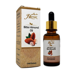 Bonballoon Harraz Bitter Almond Oil with dropper for precise hair care application