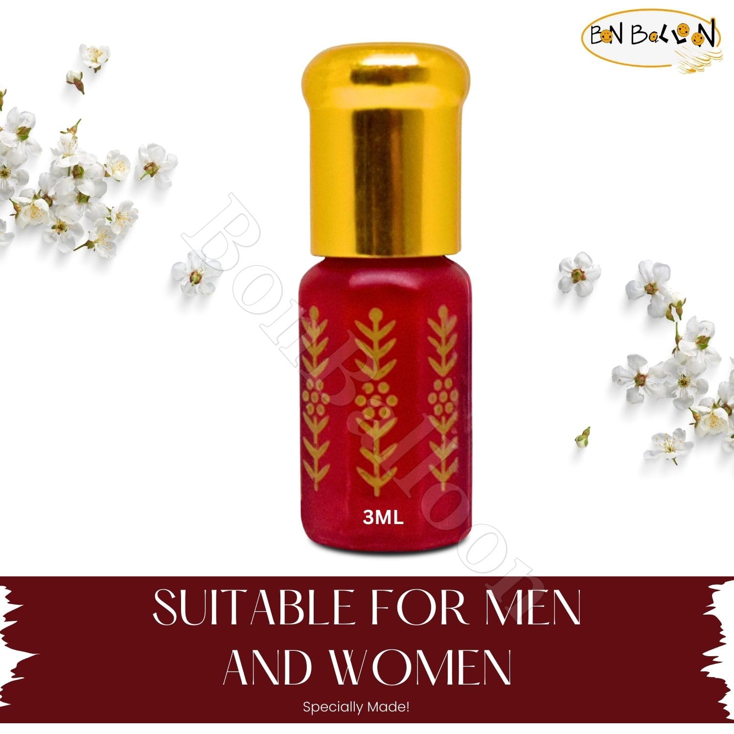 bonballoon Pink Musk Attar woody-musk notes offer warmth for evenings