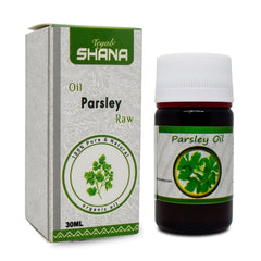 Bonballoon Shana Parsley Oil bottle enhances fresh salad flavors.
