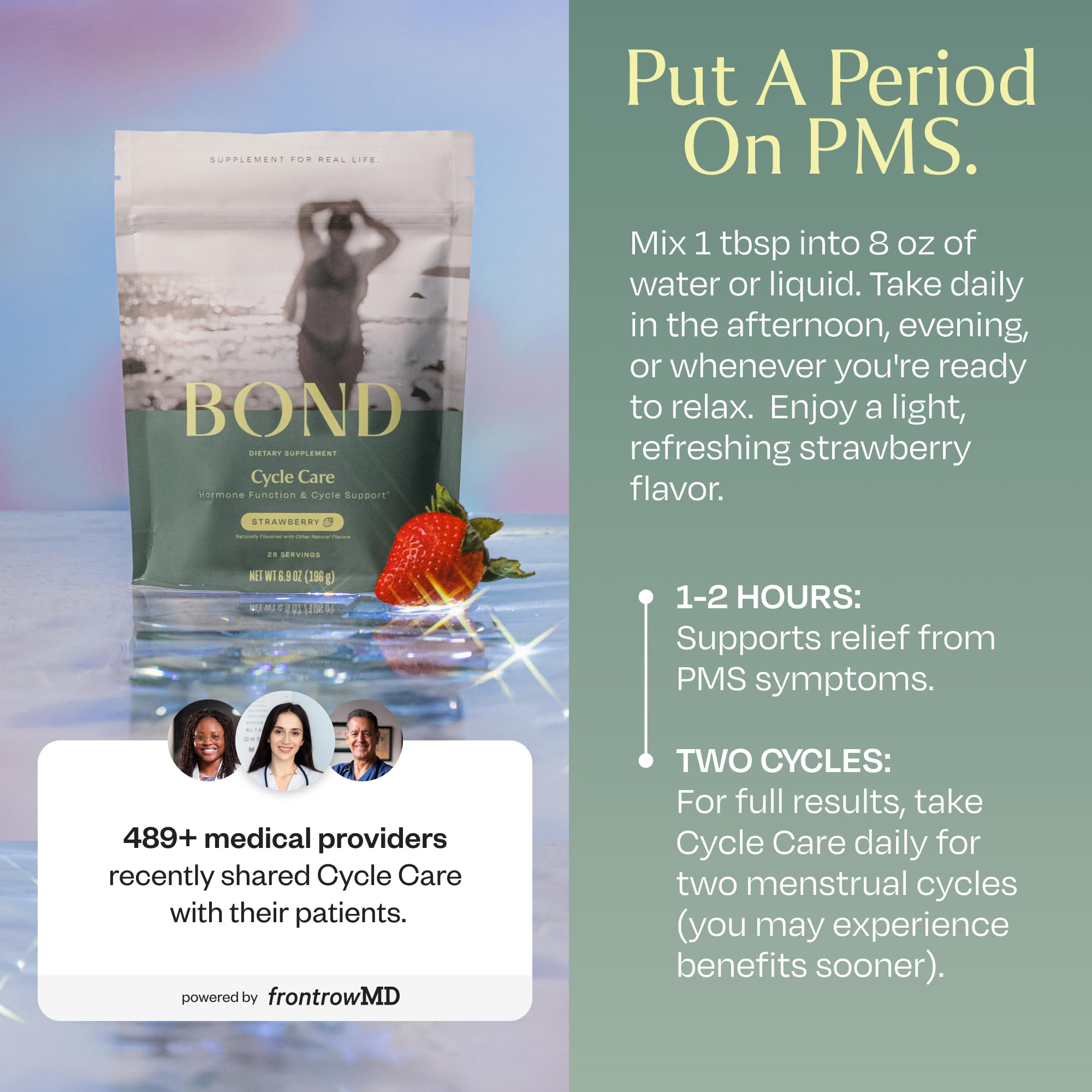 Bond Cycle Care daily-use setup ideal for on-the-go routines.