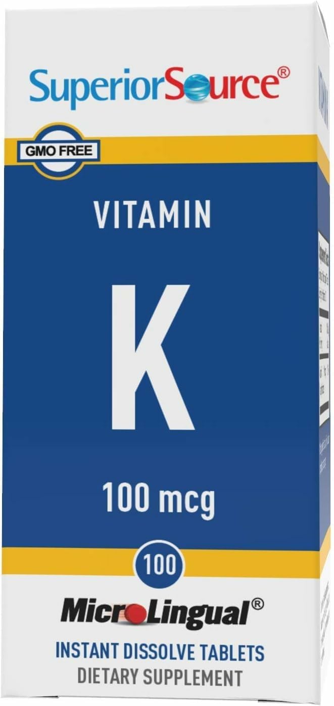 Bone health concept illustration featuring Superior Source Vitamin K