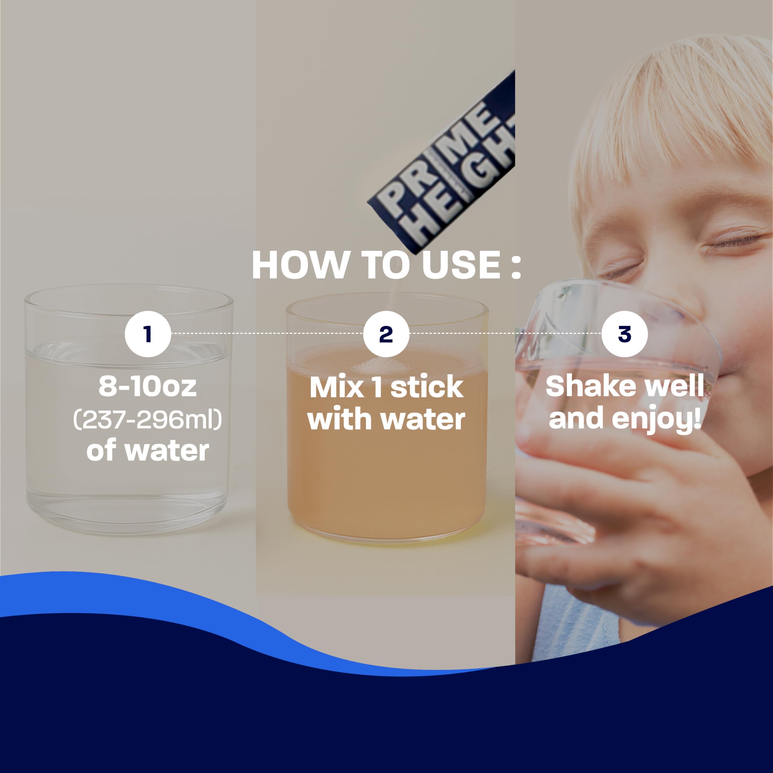Nutrition facts highlight 16 vitamins and minerals for bone support.
