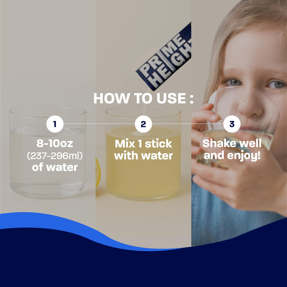 Bone Science Prime Height sugar-free formula offers kid-approved taste.