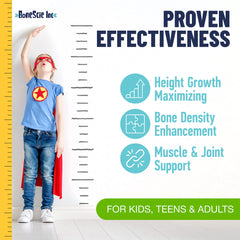 BONESCIE INC calcium zinc vitamin D3 blend designed for bone strength