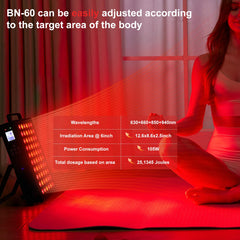 BONLIBRO BN-60 close-up LEDs show high power irradiance for deeper tissue reach