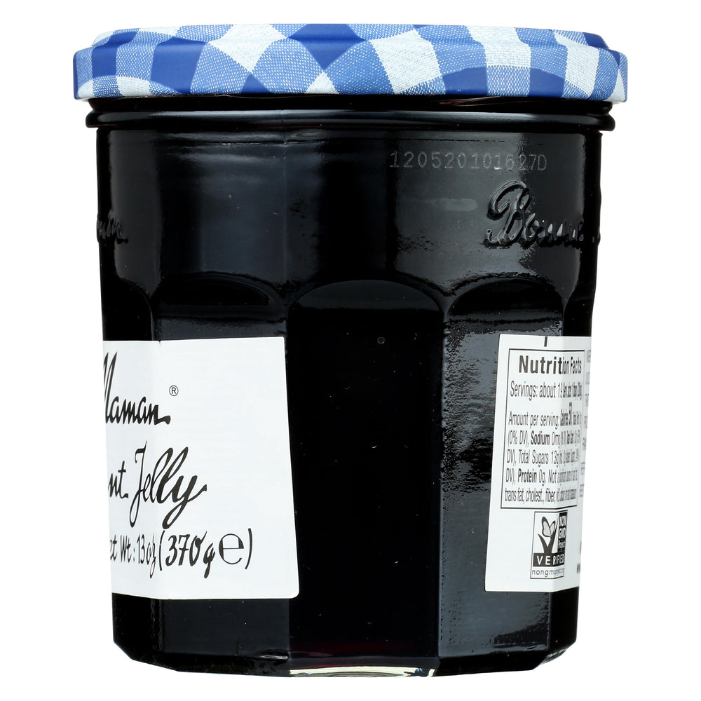 Bonne Maman Black Currant Jelly with cheese and crackers pairing ideas.