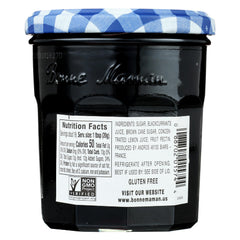 Bonne Maman Black Currant Jelly on toast ready to elevate breakfast flavor.