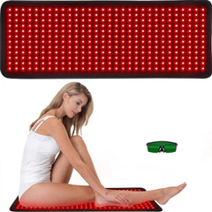 Bonodave red light therapy mat offers full-body coverage for targeted relaxation.
