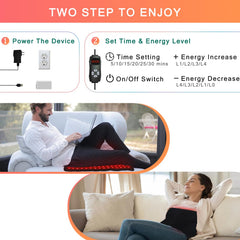 bonodave wide-area pad providing back and shoulders coverage