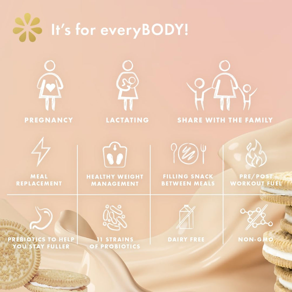 Boobie Body ingredients and superfoods close-up, highlighting nine organic boosts.