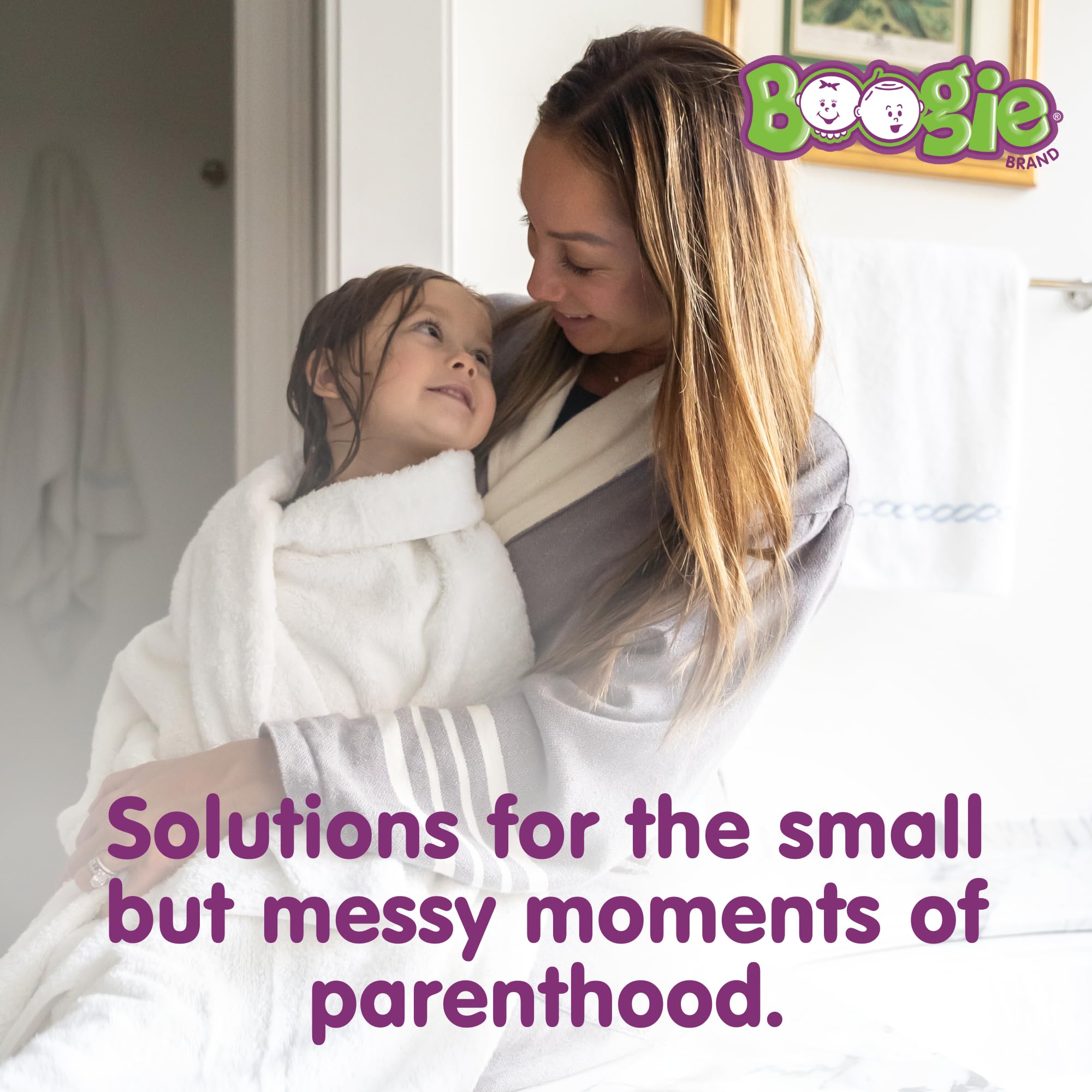Boogie Kids bottle floats during bath for extra splashy fun.