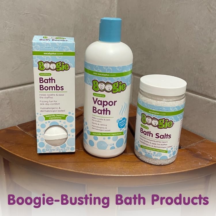 Boogie Kids Bubble Bath natural essential oils deliver a fresh, comforting aroma for kids.