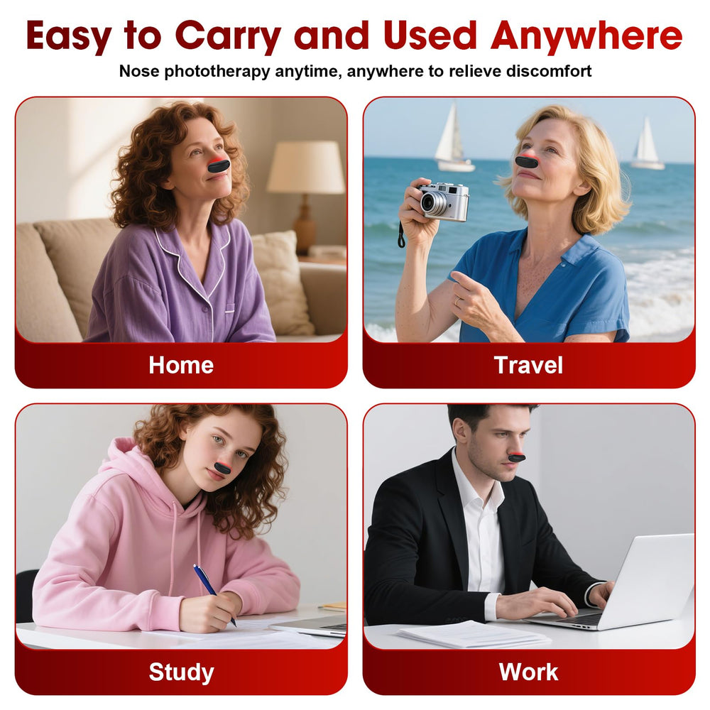 Boomluck breath-easier nasal light therapy for daily use