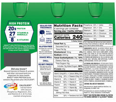 CalciLock graphic showing bone supporting nutrients in BOOST High Protein Drink Vanilla