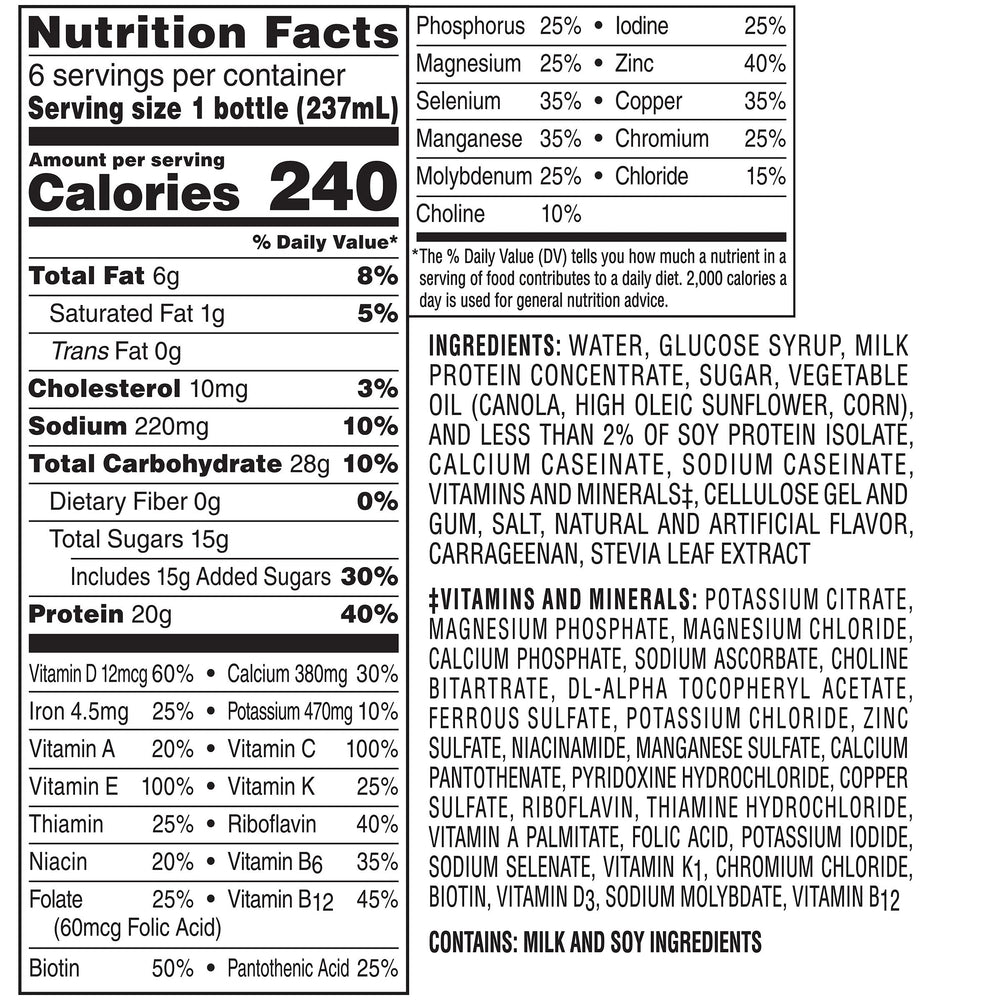 BOOST Vanilla multi pack for home or travel meals